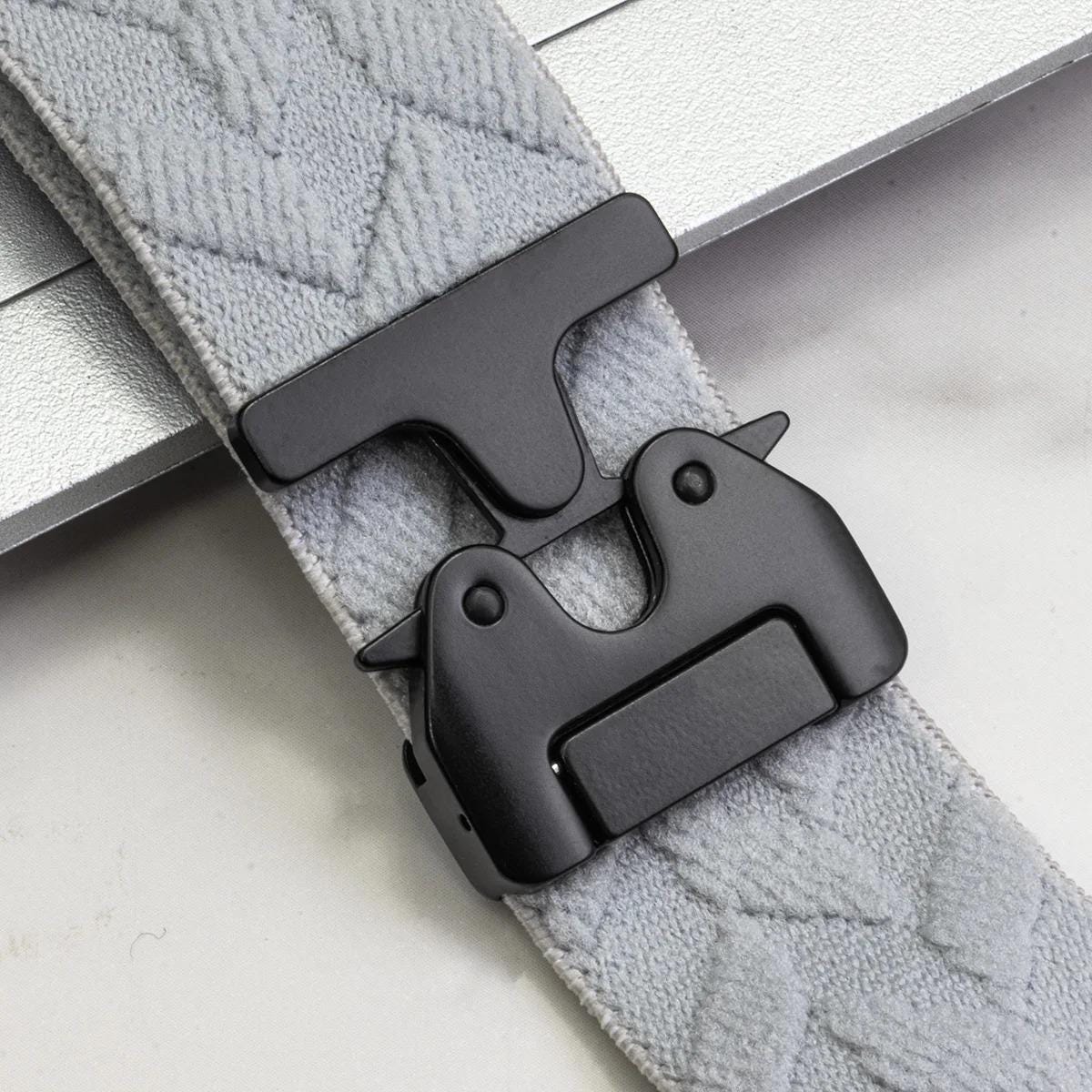 Apple Watch Braided Nylon Adventure Band - Adjustable Tactical Buckle Breathable Sport Loop Strap