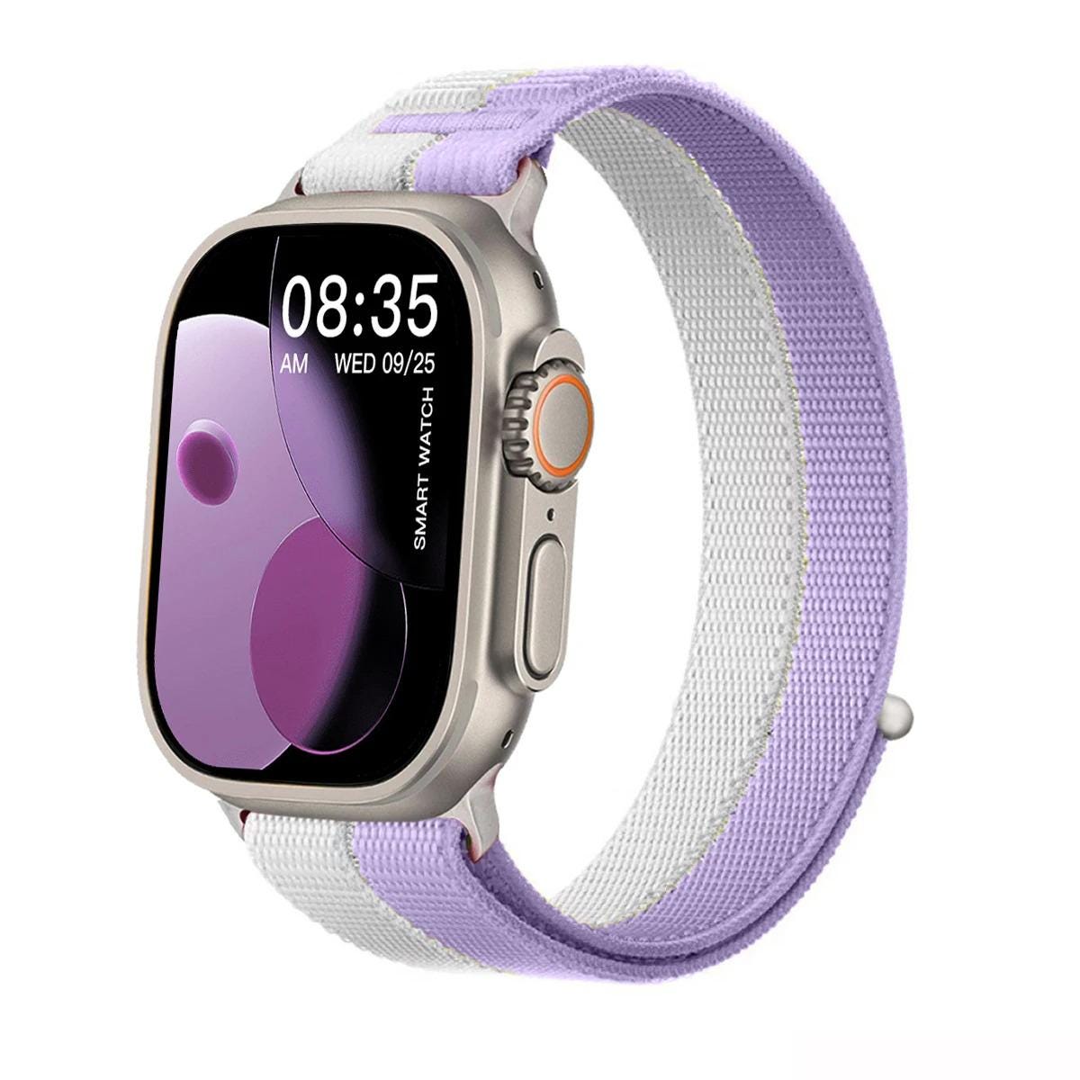Soft Breathable Nylon Band for Apple Watch - Adjustable Sport Loop Wristband