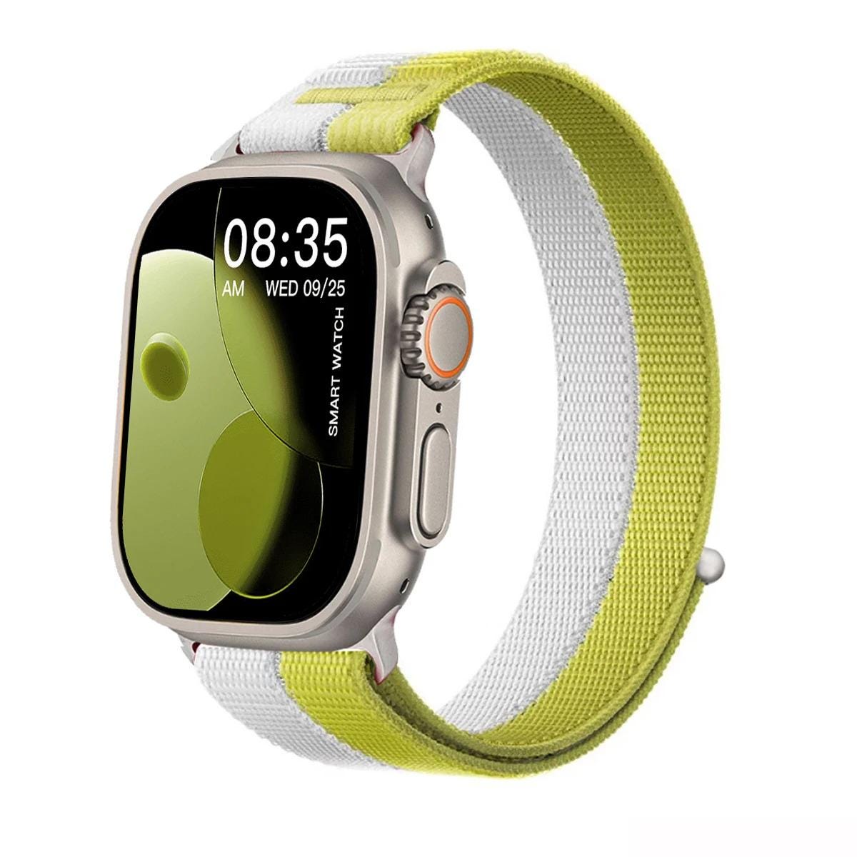 Soft Breathable Nylon Band for Apple Watch - Adjustable Sport Loop Wristband