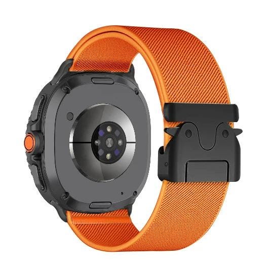 Samsung Galaxy Watch Nylon Loop Strap - Parachute Buckle Sports Band for Watch 8 Classic 46mm and Ultra 47mm