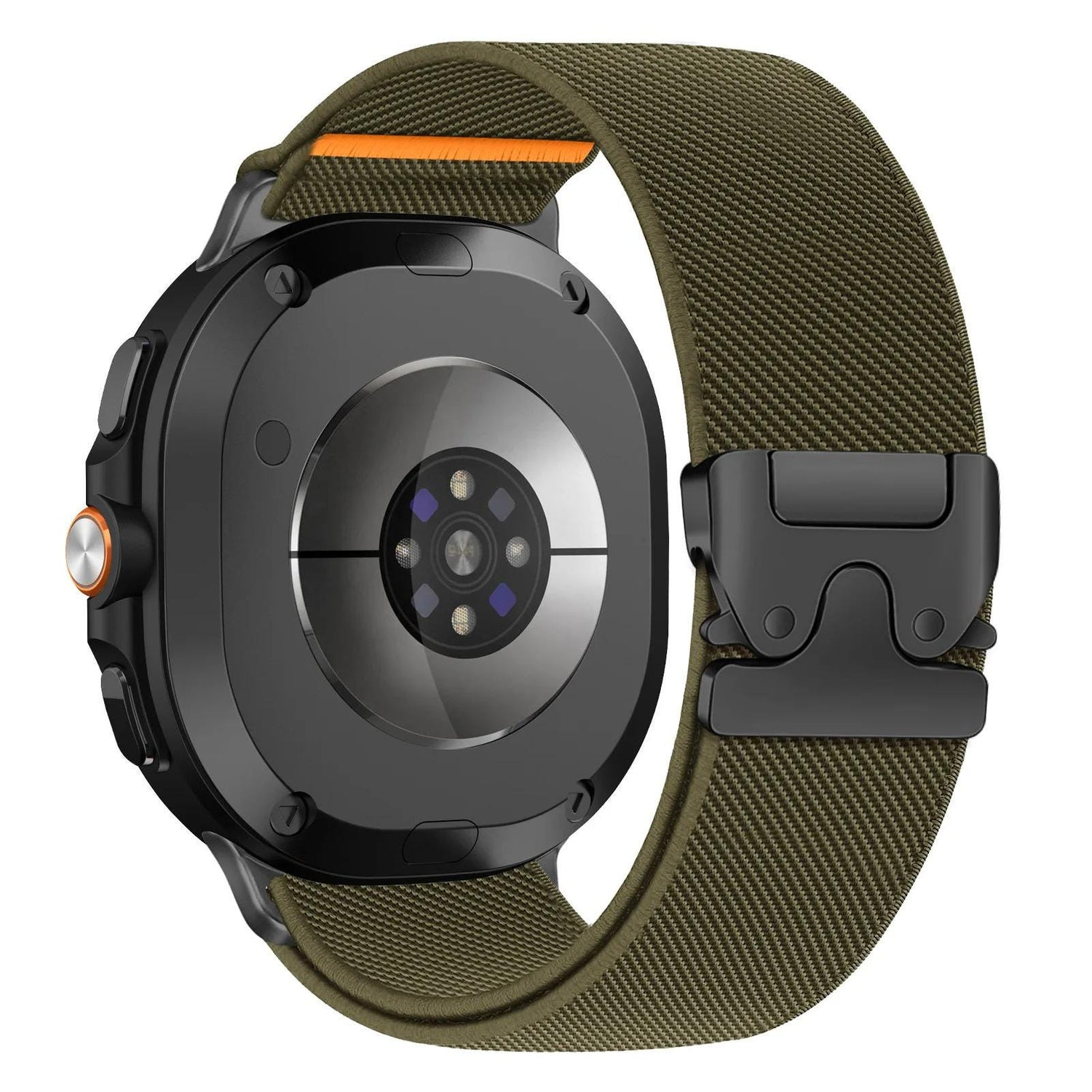 Samsung Galaxy Watch Nylon Loop Strap - Parachute Buckle Sports Band for Watch 8 Classic 46mm and Ultra 47mm