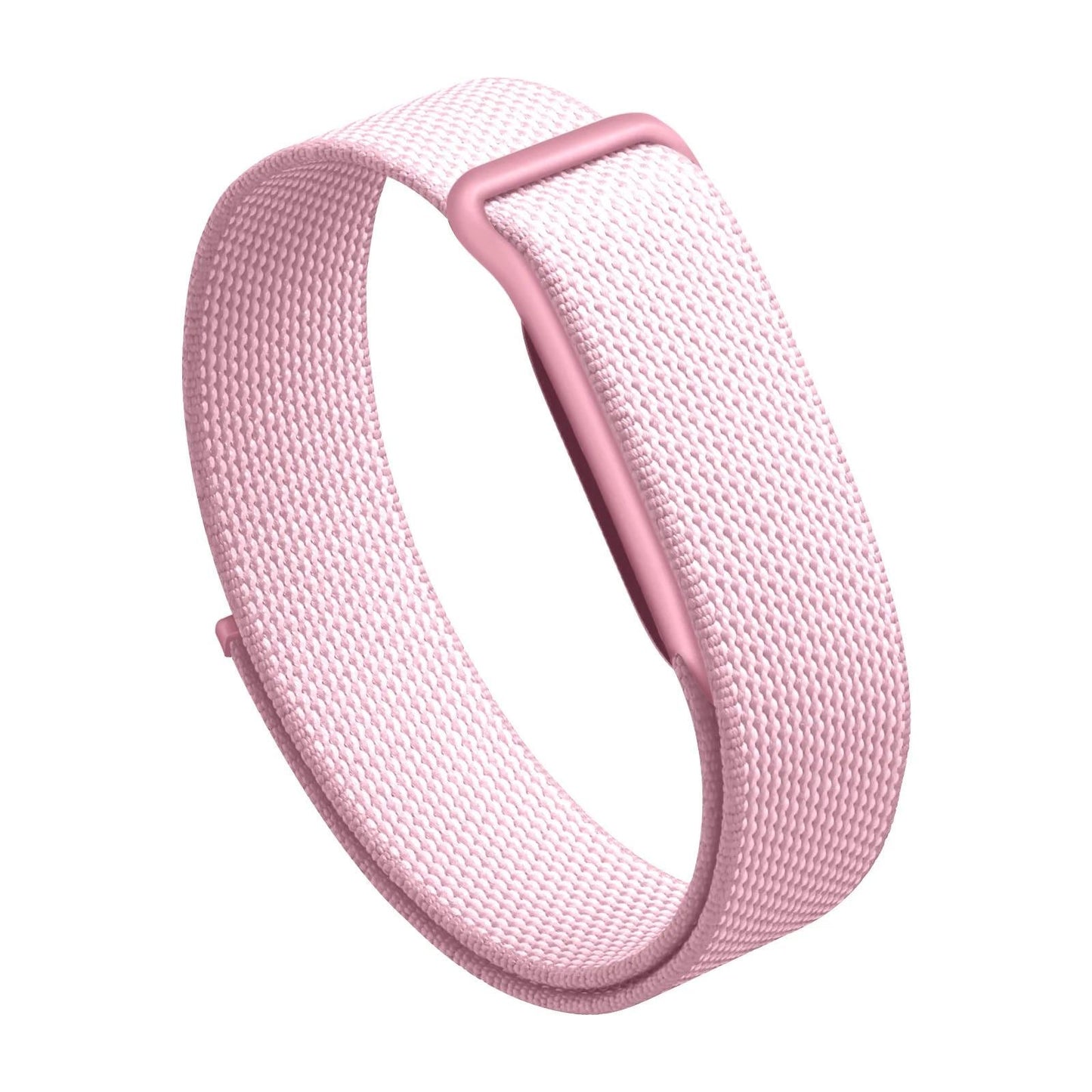 Adjustable braided fitness tracker wristband color option