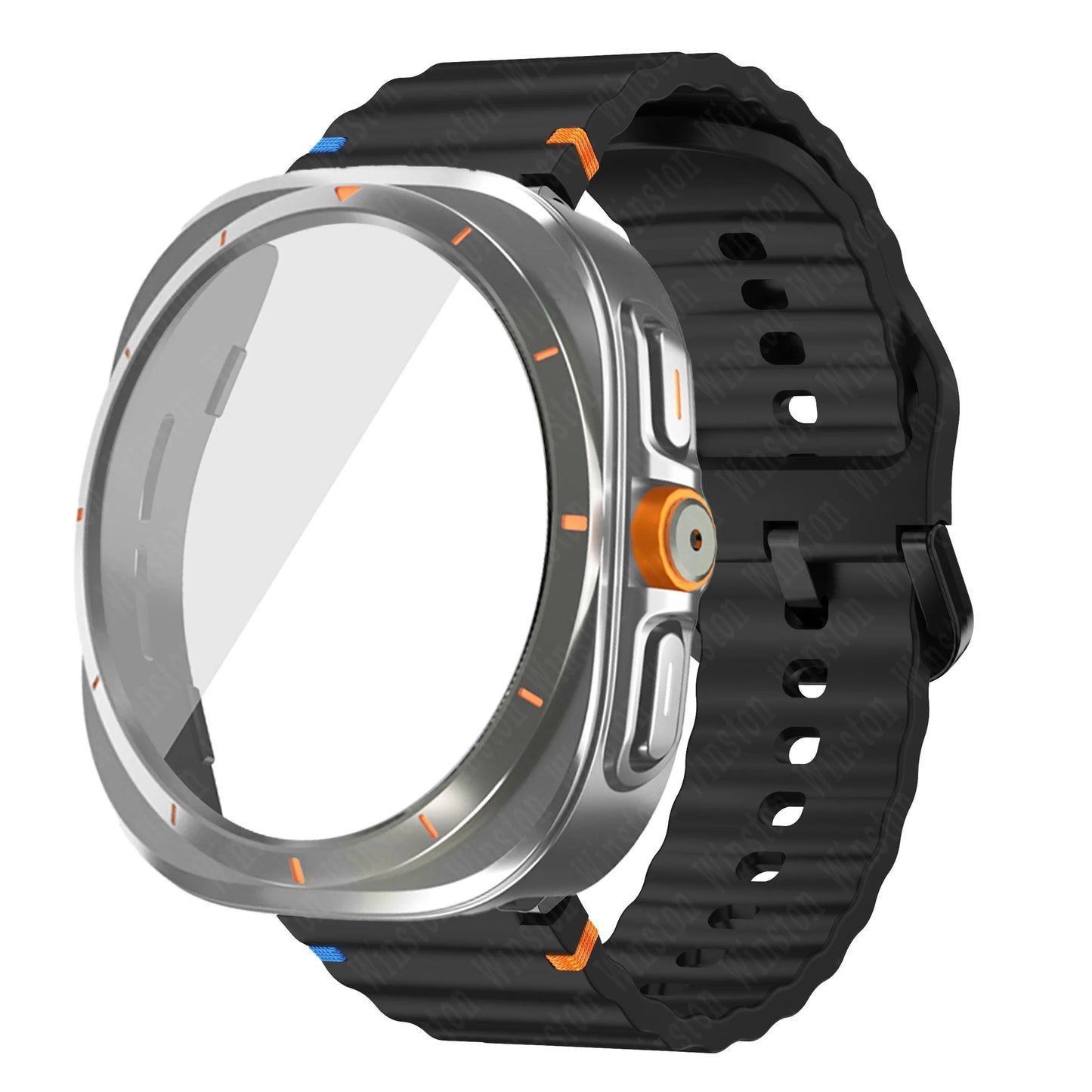 Change to Ultra TPU Case for Galaxy Watch 7 &amp; 6 + Free Ocean Band