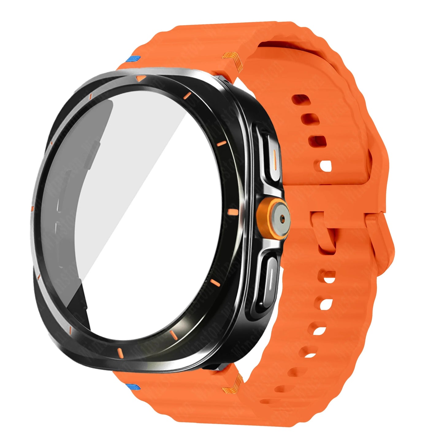 Change to Ultra TPU Case for Galaxy Watch 7 &amp; 6 + Free Ocean Band