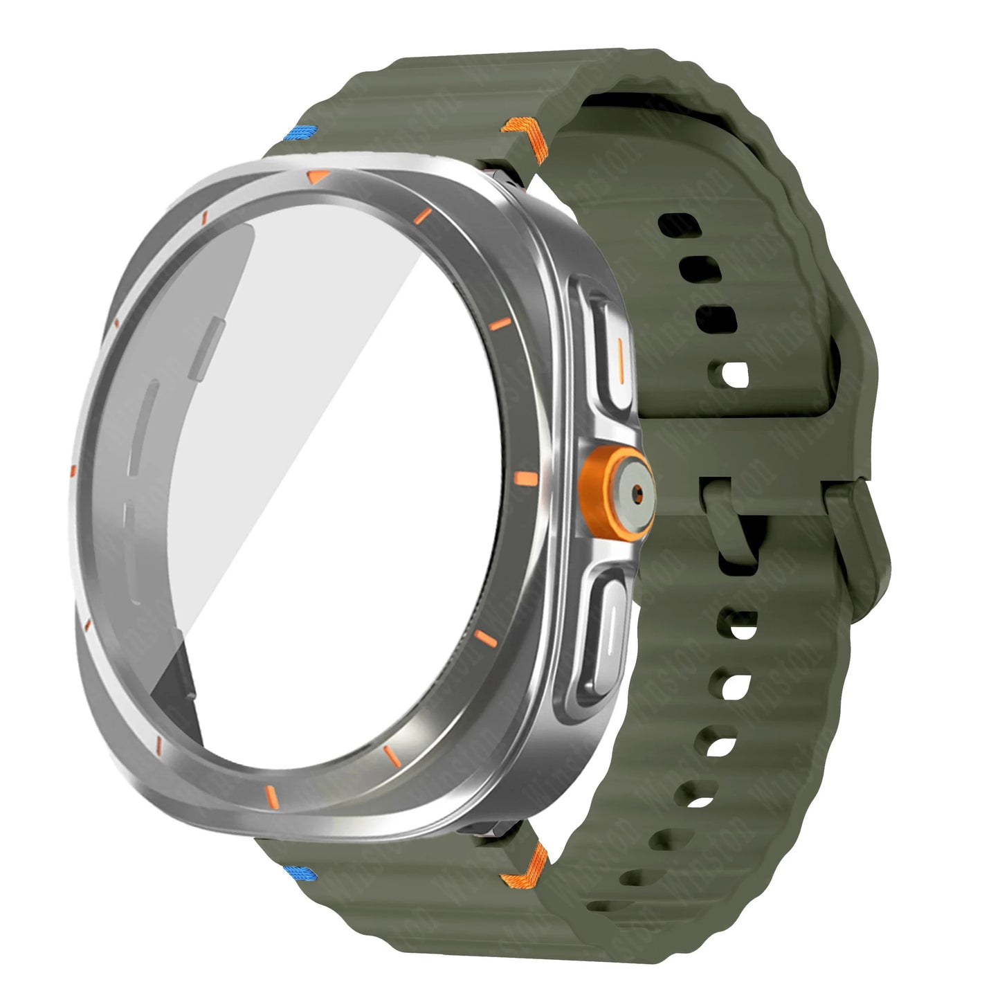 Change to Ultra TPU Case for Galaxy Watch 7 &amp; 6 + Free Ocean Band