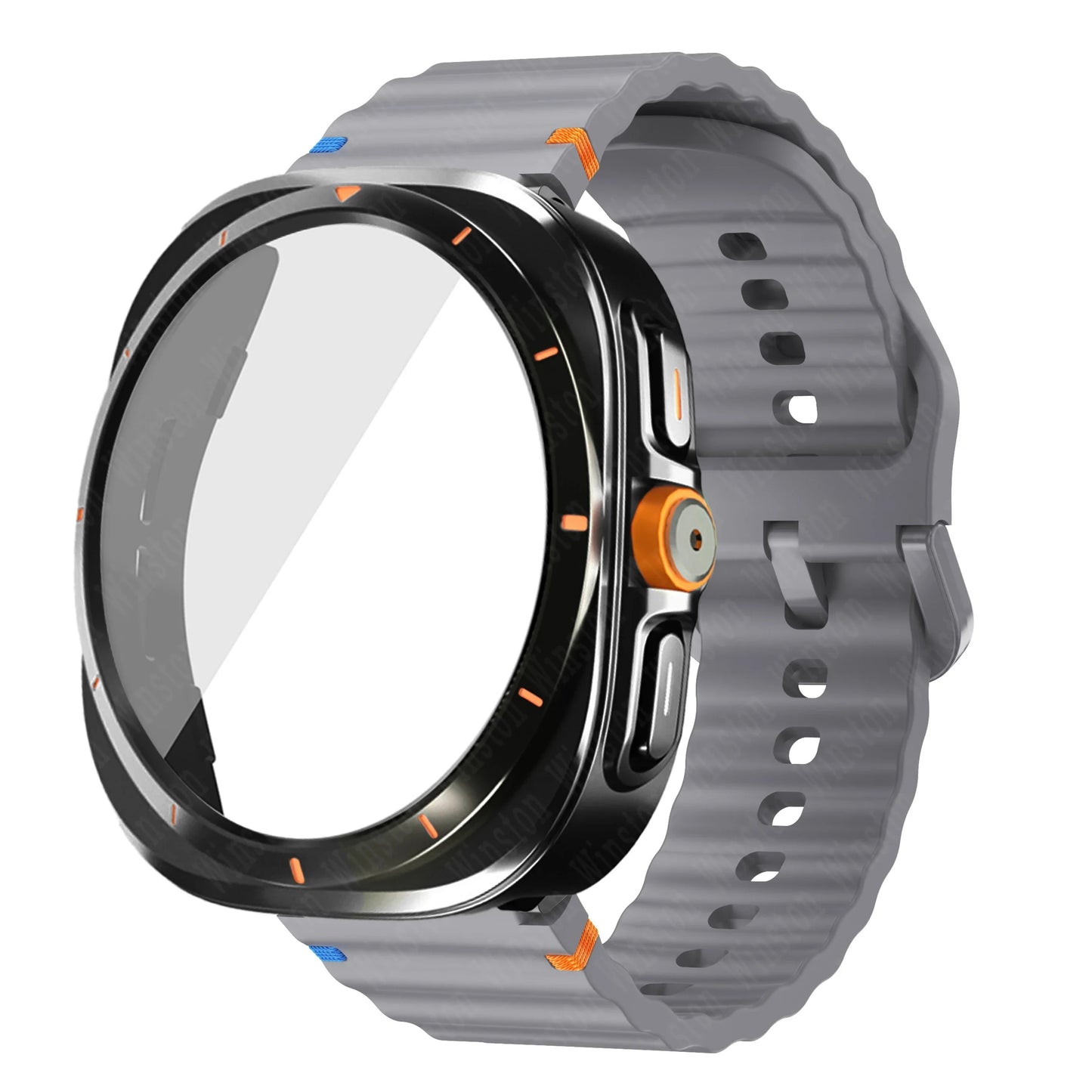 Change to Ultra TPU Case for Galaxy Watch 7 &amp; 6 + Free Ocean Band