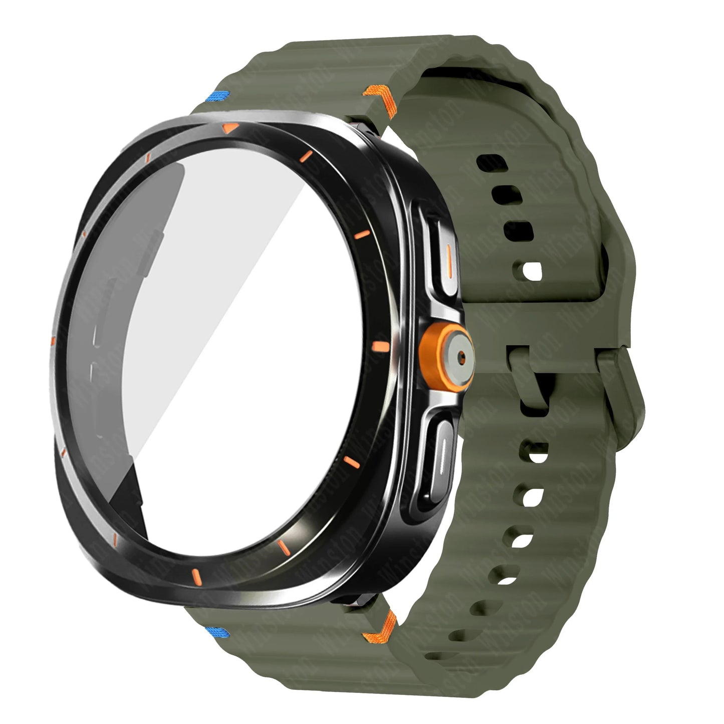 Change to Ultra TPU Case for Galaxy Watch 7 &amp; 6 + Free Ocean Band