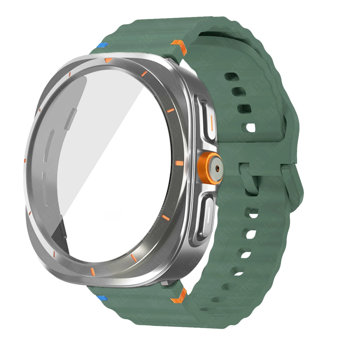 Change to Ultra TPU Case for Galaxy Watch 7 &amp; 6 + Free Ocean Band