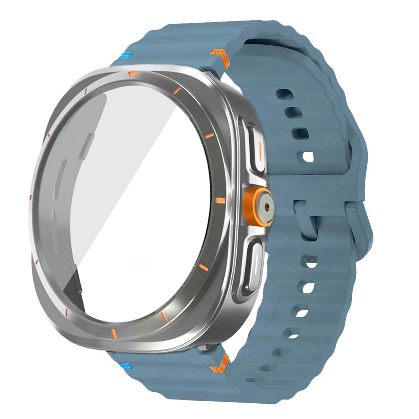 Change to Ultra TPU Case for Galaxy Watch 7 &amp; 6 + Free Ocean Band