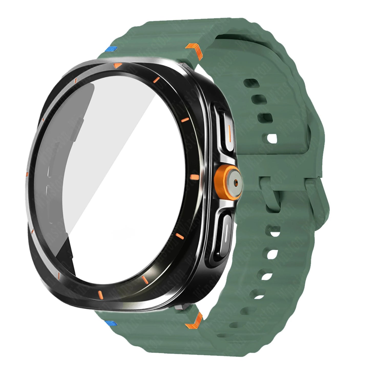 Change to Ultra TPU Case for Galaxy Watch 7 &amp; 6 + Free Ocean Band