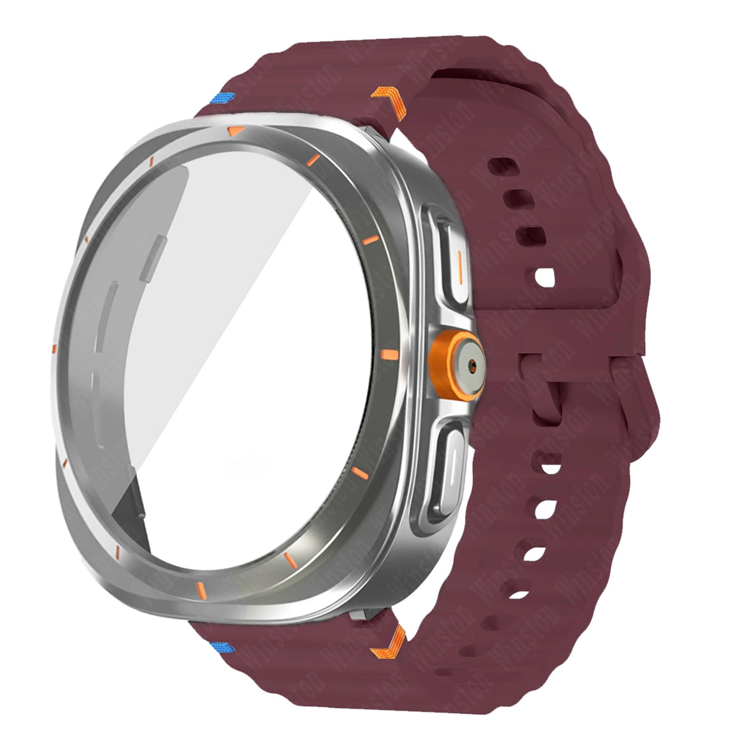 Change to Ultra TPU Case for Galaxy Watch 7 &amp; 6 + Free Ocean Band