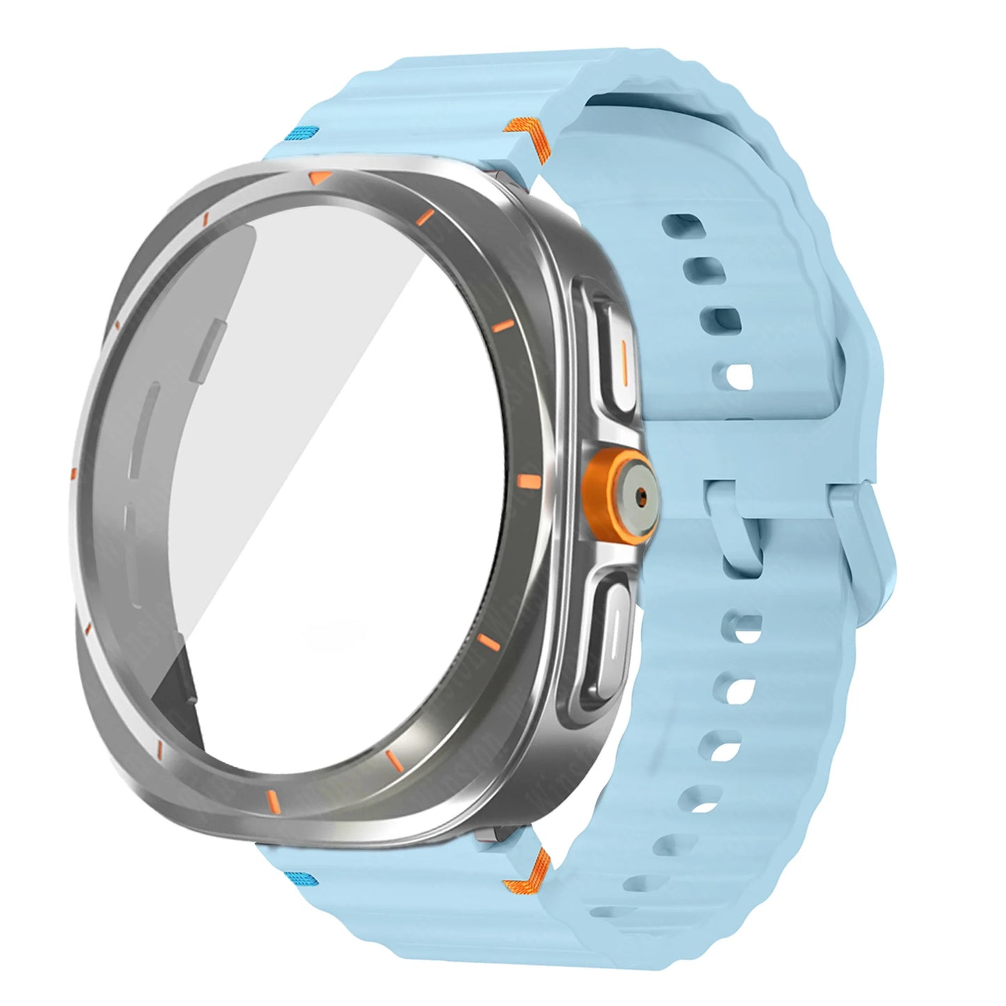 Change to Ultra TPU Case for Galaxy Watch 7 &amp; 6 + Free Ocean Band