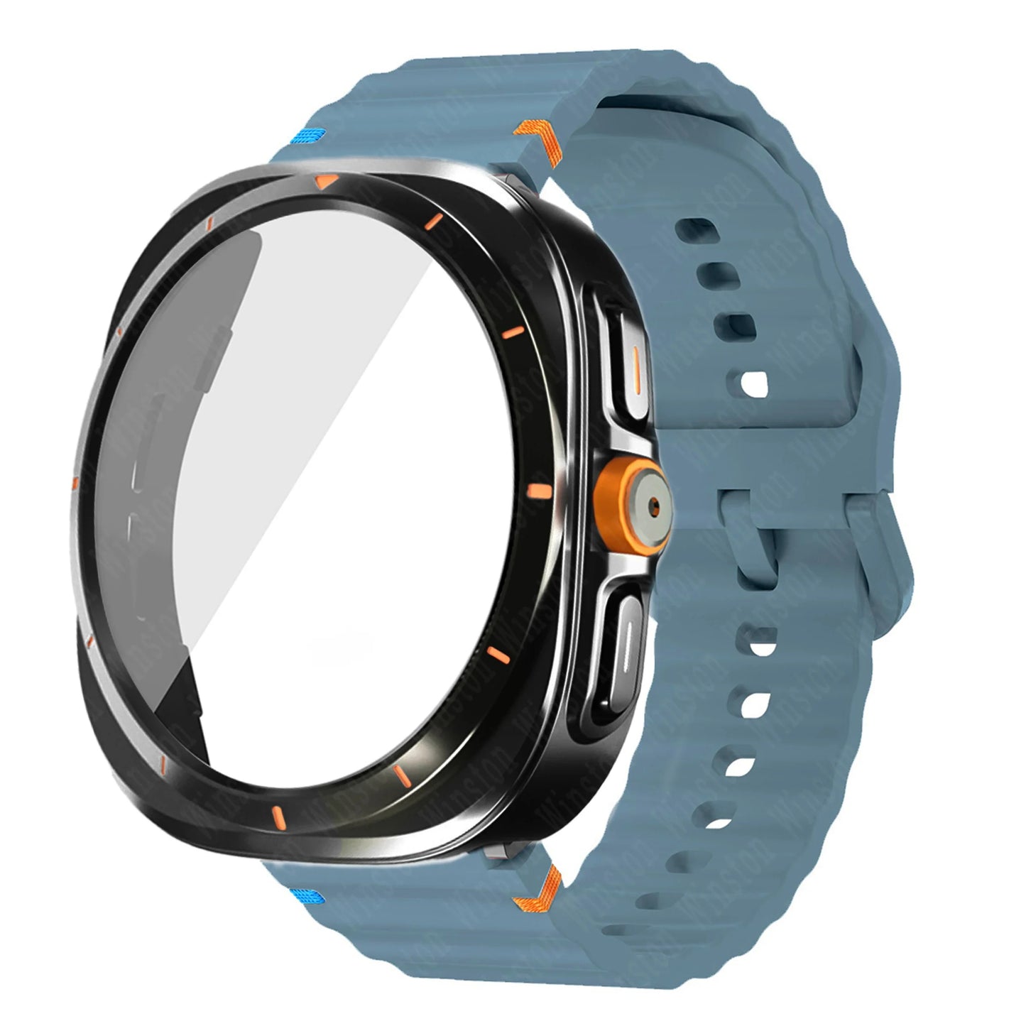 Change to Ultra TPU Case for Galaxy Watch 7 &amp; 6 + Free Ocean Band