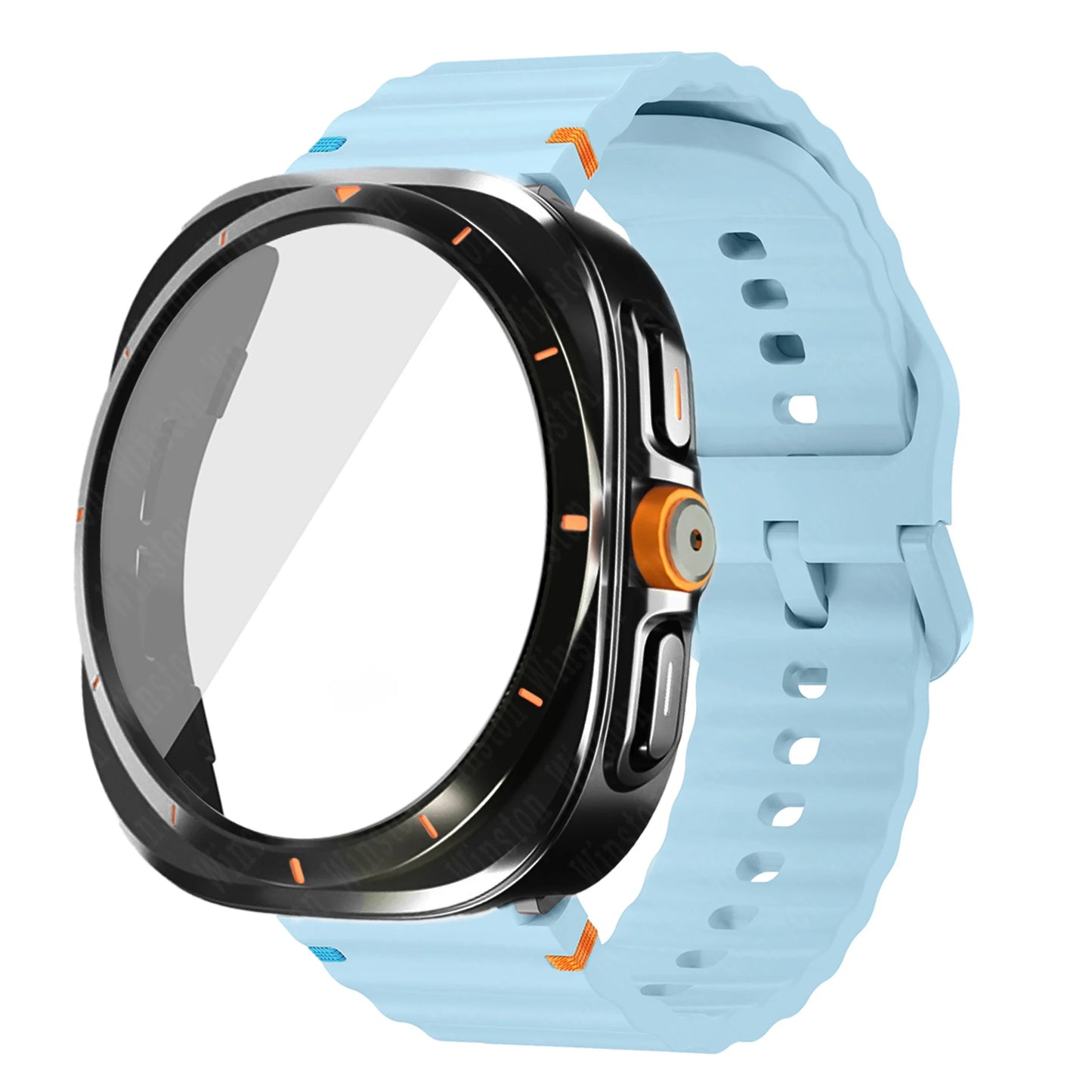 Change to Ultra TPU Case for Galaxy Watch 7 &amp; 6 + Free Ocean Band