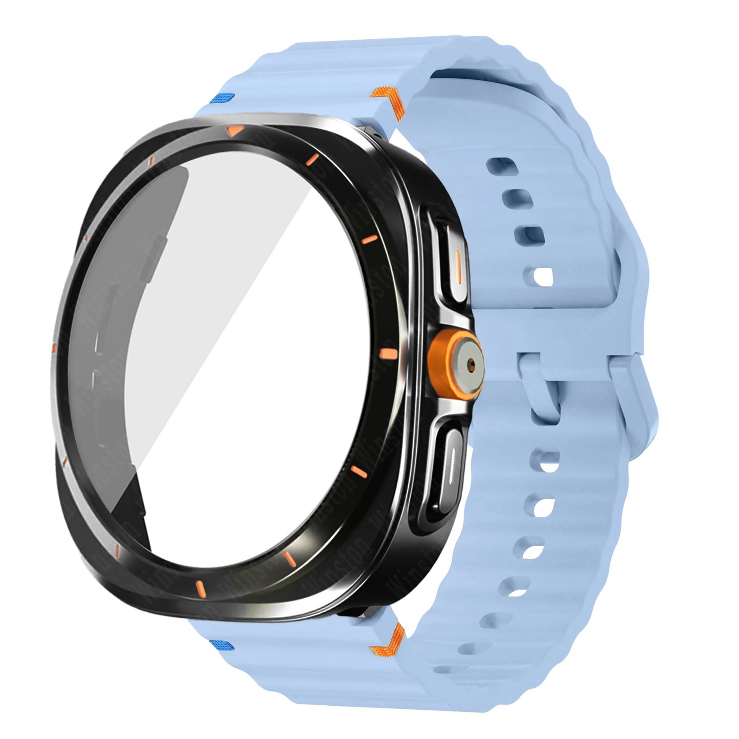 Change to Ultra TPU Case for Galaxy Watch 7 &amp; 6 + Free Ocean Band