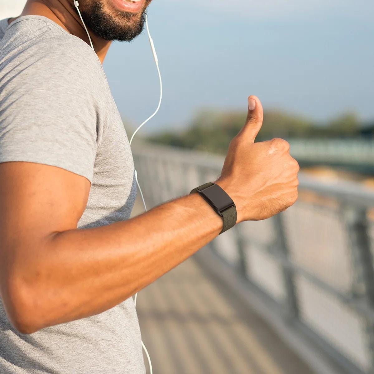 Nylon Sport Band Compatible with Whoop Band 4.0 Bumper Case Breathable Nylon Adjustable Waterproof Replacement Wristband