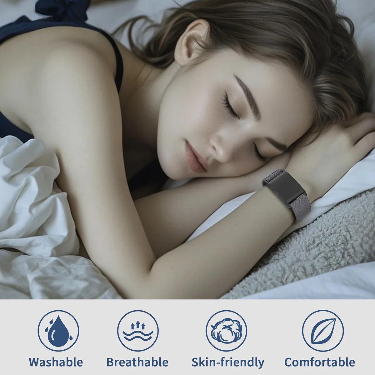 Nylon Sport Band Compatible with Whoop Band 4.0 Bumper Case Breathable Nylon Adjustable Waterproof Replacement Wristband