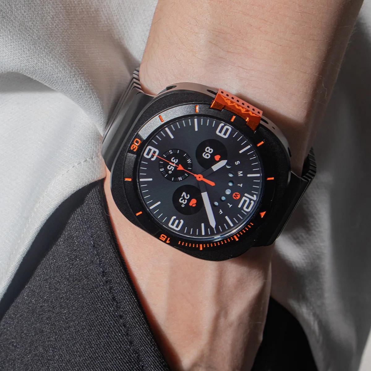 Samsung Galaxy Watch Ultra 2025 47mm Metal Case with Titanium Band Strap