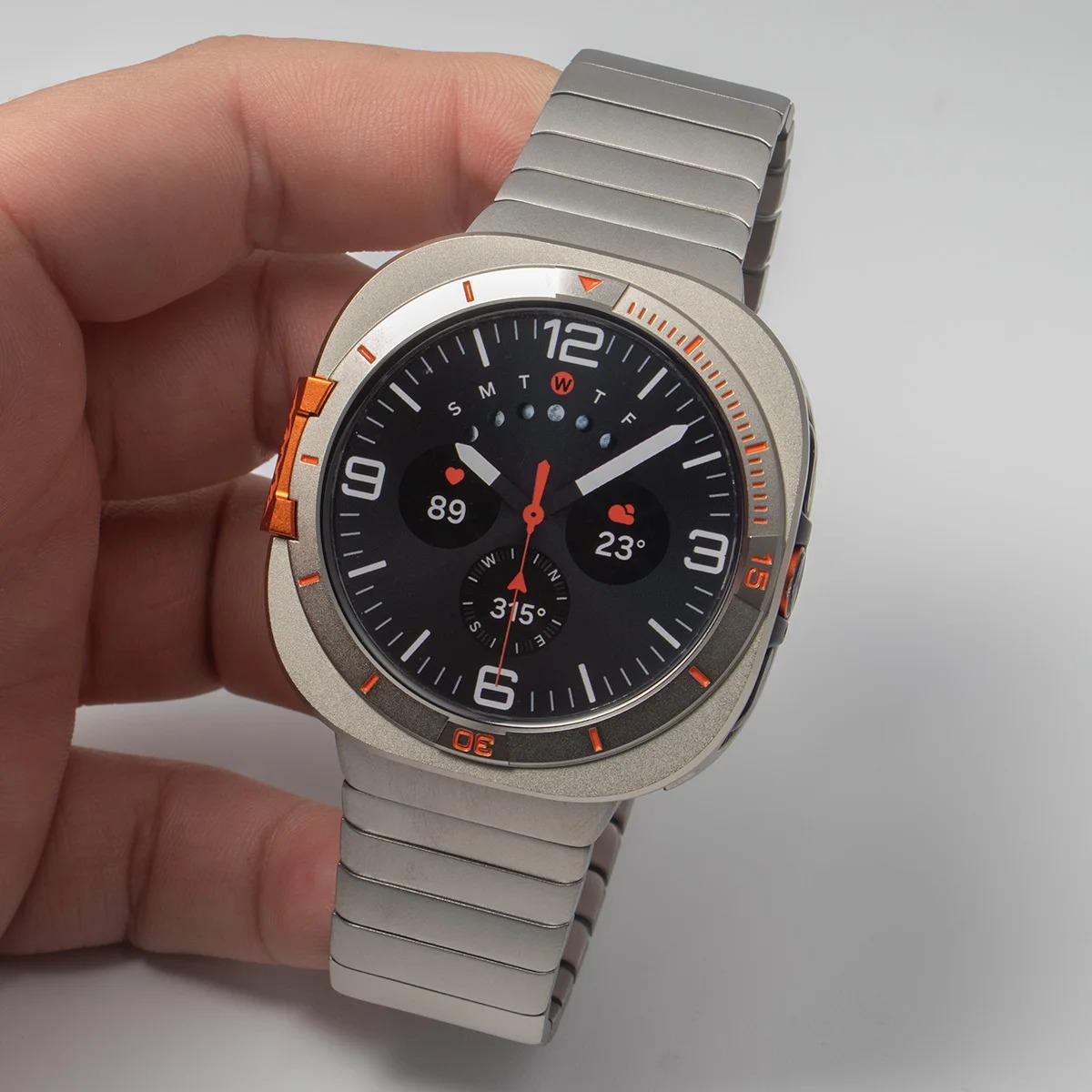 Samsung Galaxy Watch Ultra 2025 47mm Metal Case with Titanium Band Strap