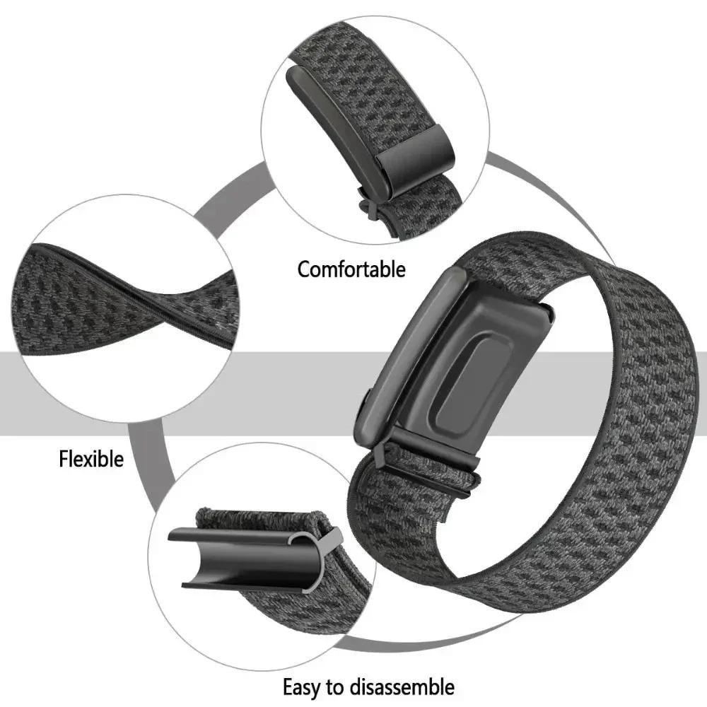 WHOOP 5.0 Knitted Band: Breathable, Waterproof Elastic Wristband for Fitness Tracker