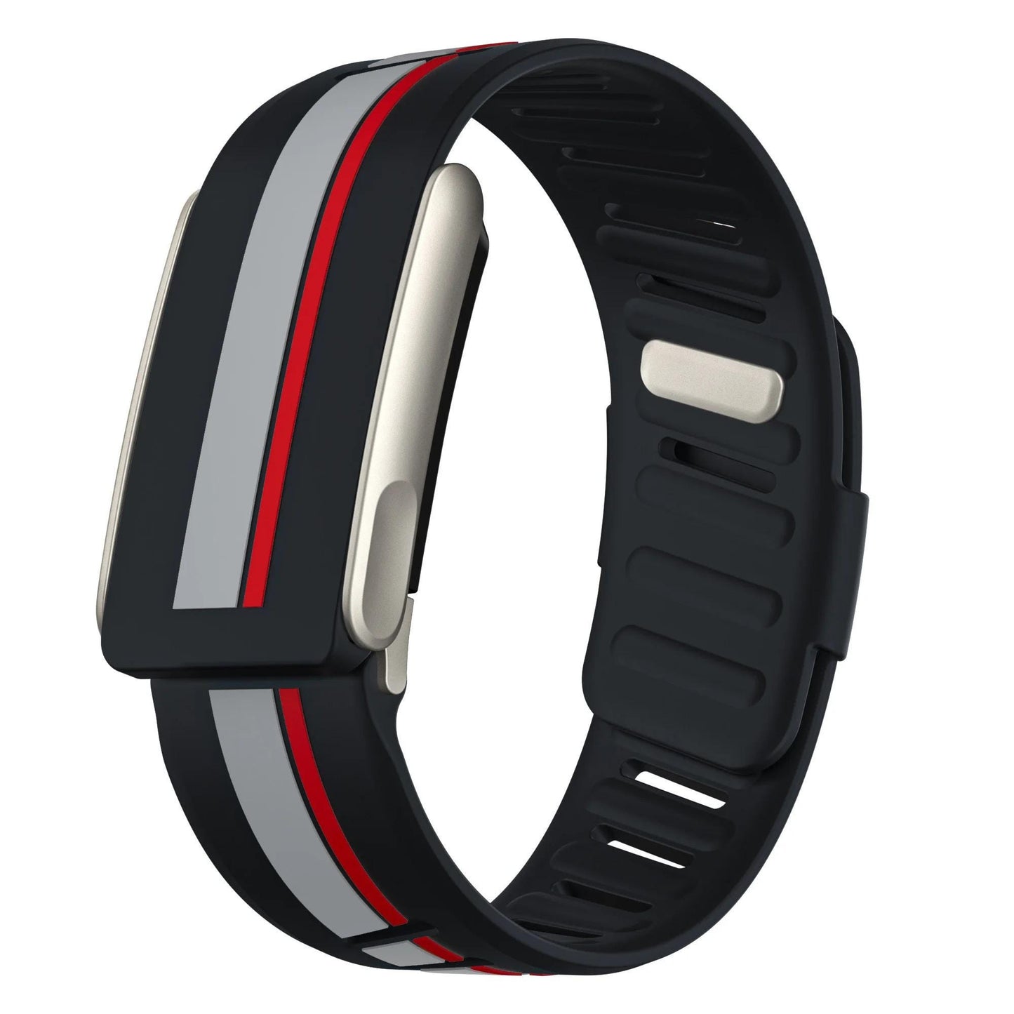 WHOOP Silicone Sport Band - Black/Grey/Red