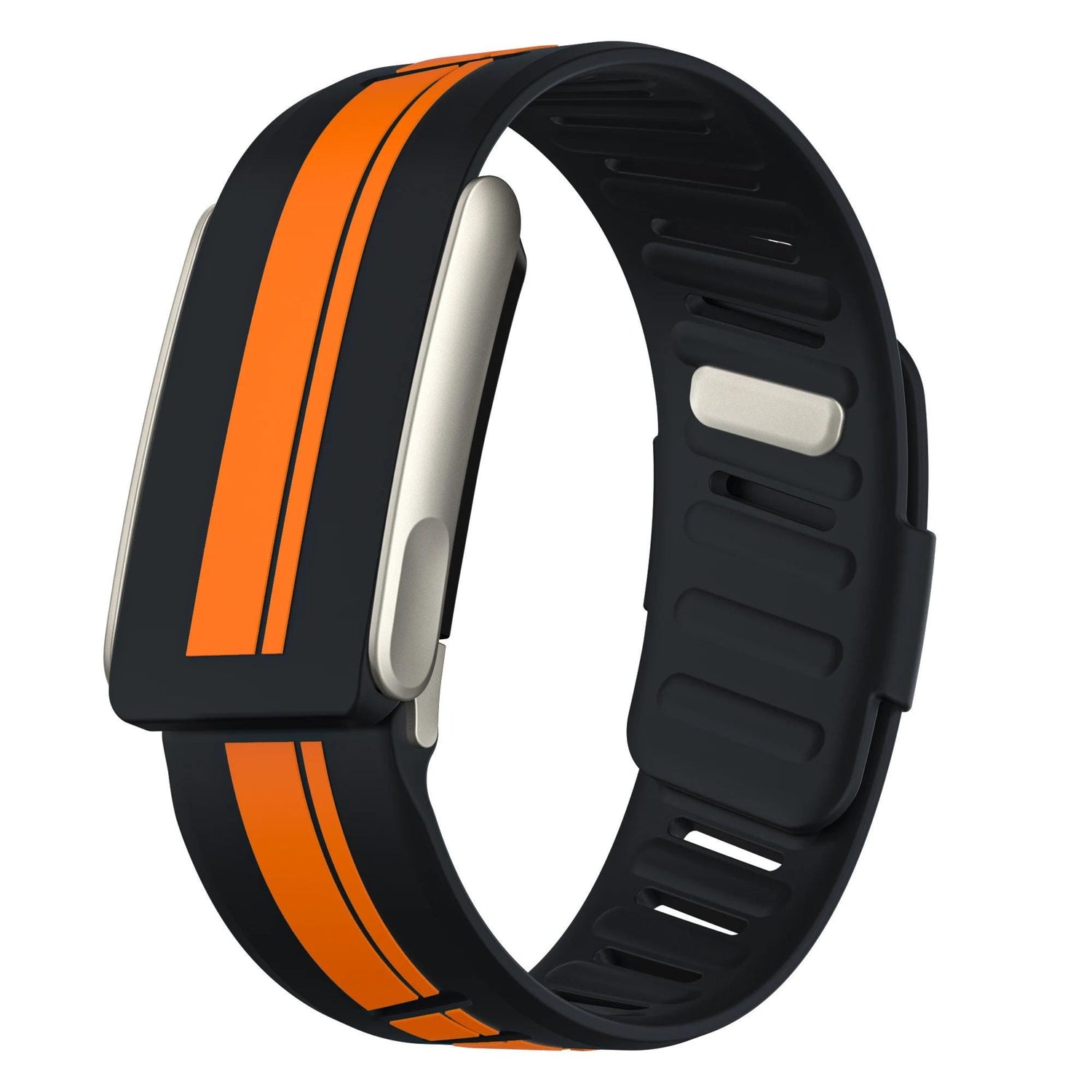 WHOOP Silicone Sport Band - Black/Orange
