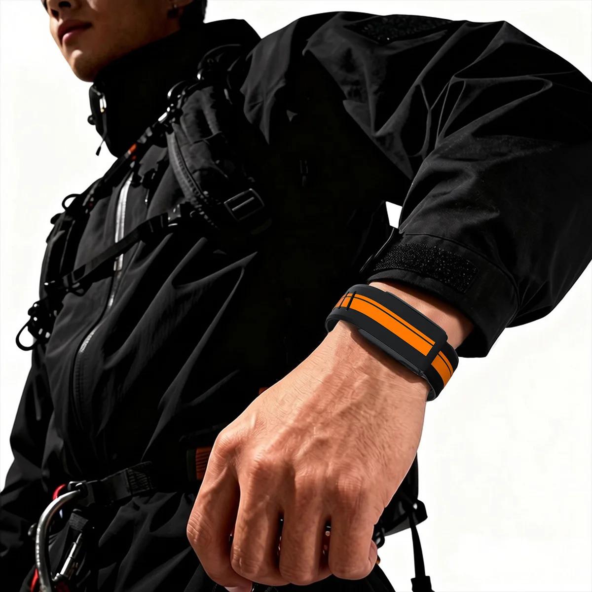 WHOOP silicone sport band lifestyle view