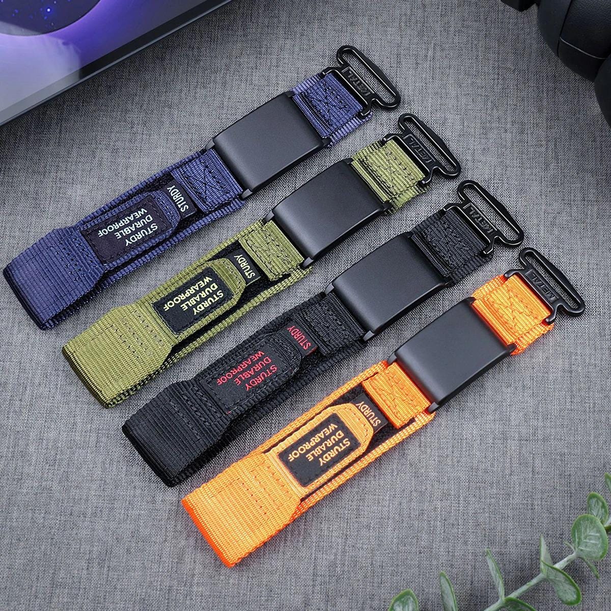 WHOOP Nylon Fitness Band - Adjustable Breathable Sports Tracker Strap