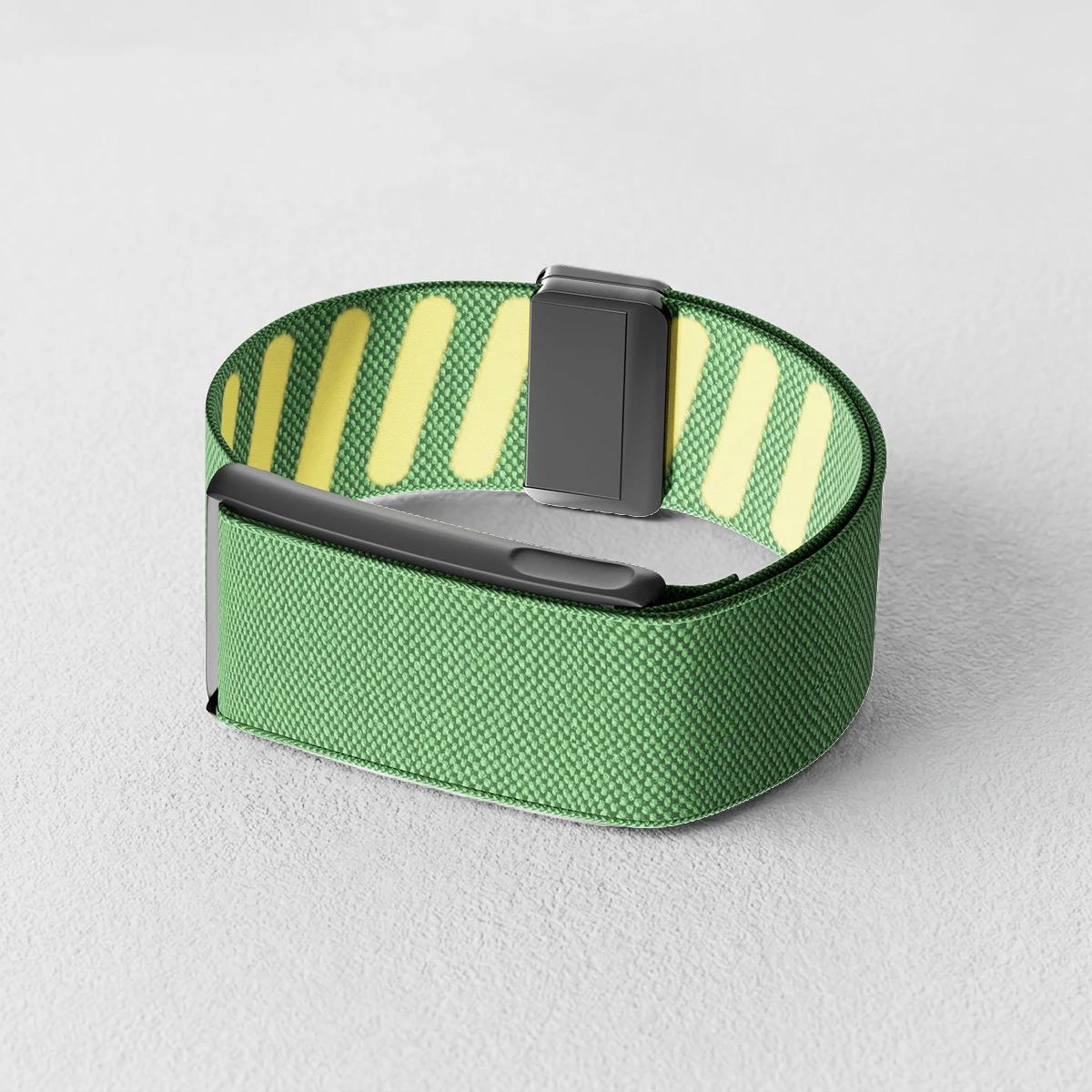 WHOOP Nylon Fitness Band with Magnetic Clasp - Soft Breathable Adjustable Replacement Wristband with Metal Frame