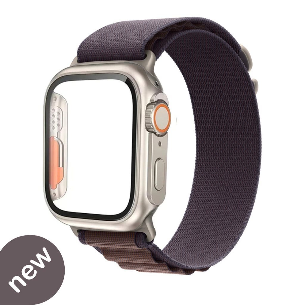 42mm Charcoal Grey Leather Loop - Business - Apple (SG)