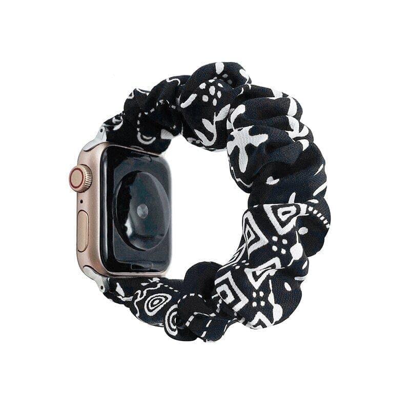 Aztec Sable Apple Watch Band Scrunchapples 38/40/41mm 