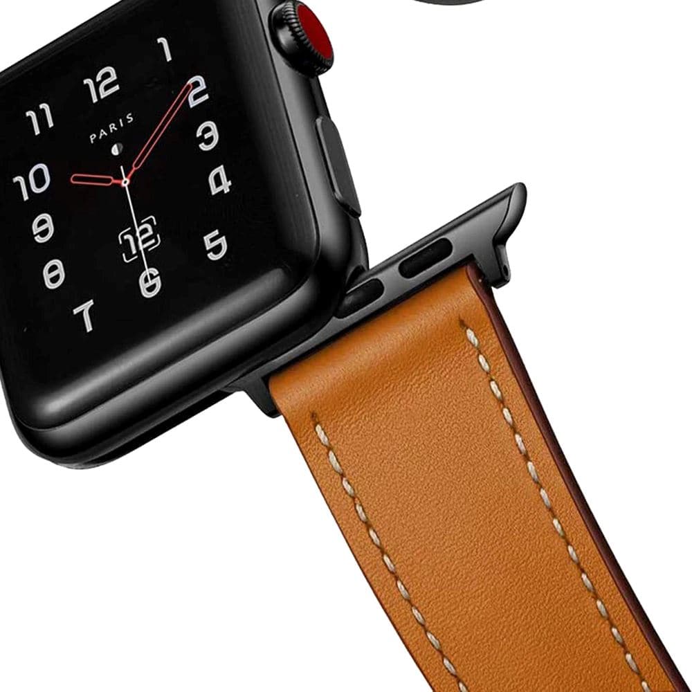 Best Value Leather Strap Scrunchapples 