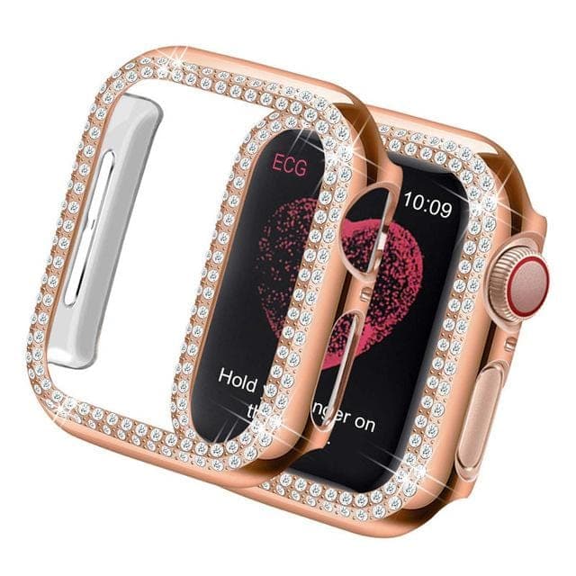 Bling Apple Watch Case cases Scunchapples Rose 42mm series 3 2 1 