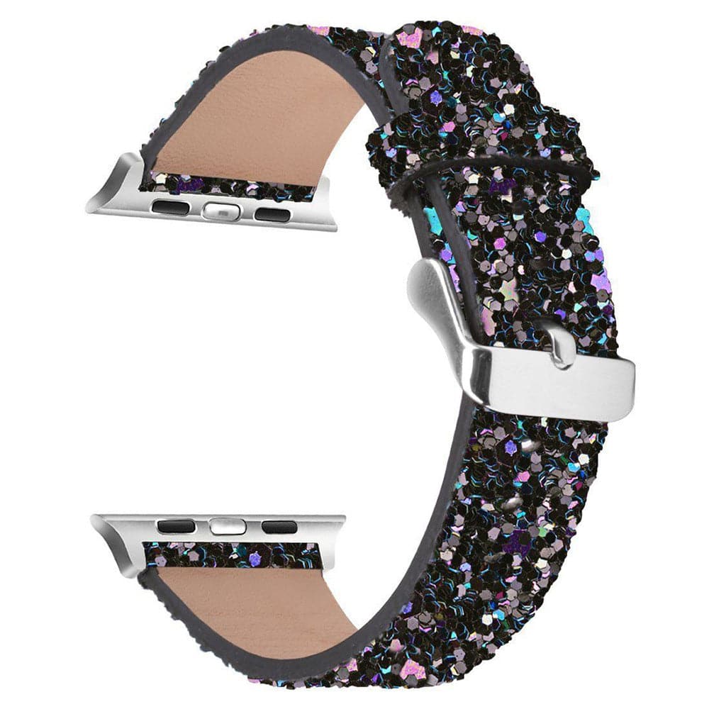 Christmas Glitter Apple Watch Band Scrunchapples 