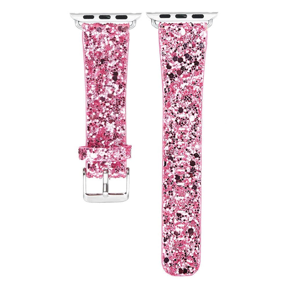 Christmas Glitter Apple Watch Band Scrunchapples 