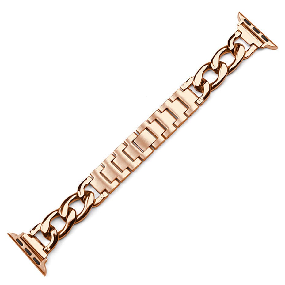 Chunky Chain Apple Watch Band Scrunchapples 38/40mm Rose Gold 