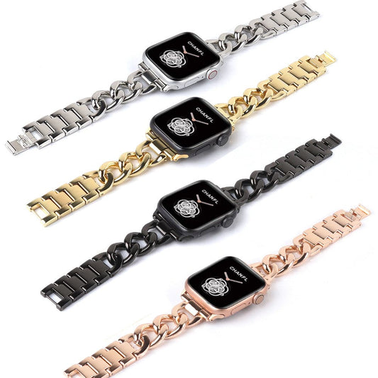 Chunky Chain Apple Watch Band Scrunchapples