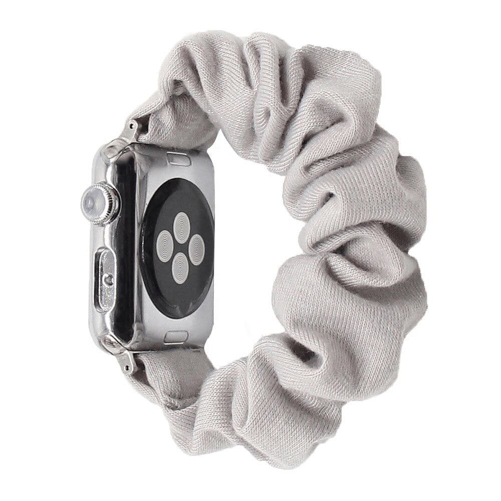 Color Cotton Stone scunchie apple watch bands 38mm or 40mm 