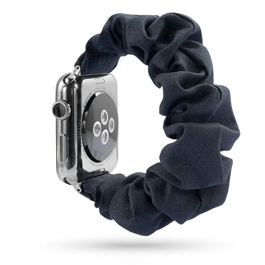 Deep Space Blue scunchie apple watch bands 