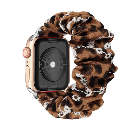 Floral Fall Cinnamon scunchie apple watch bands 38mm or 40mm 