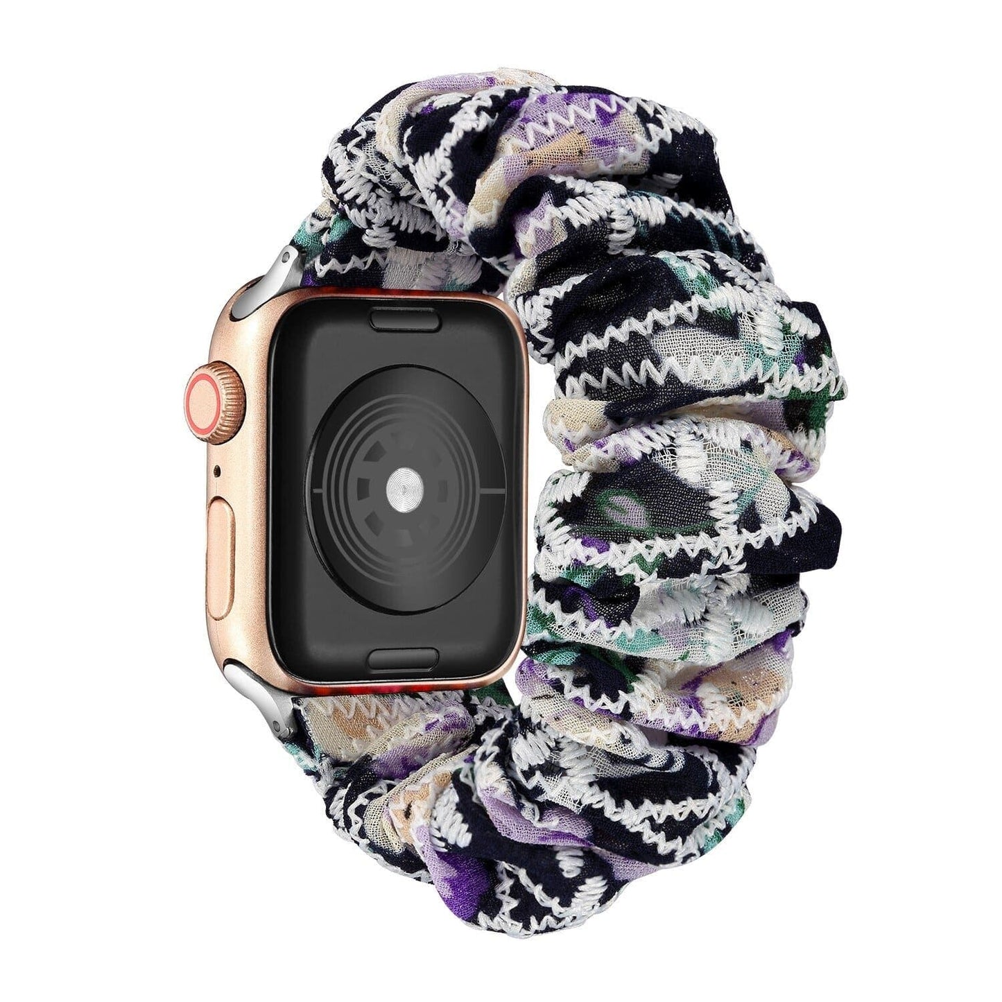 Floral Fall Midnight scunchie apple watch bands 38mm or 40mm 