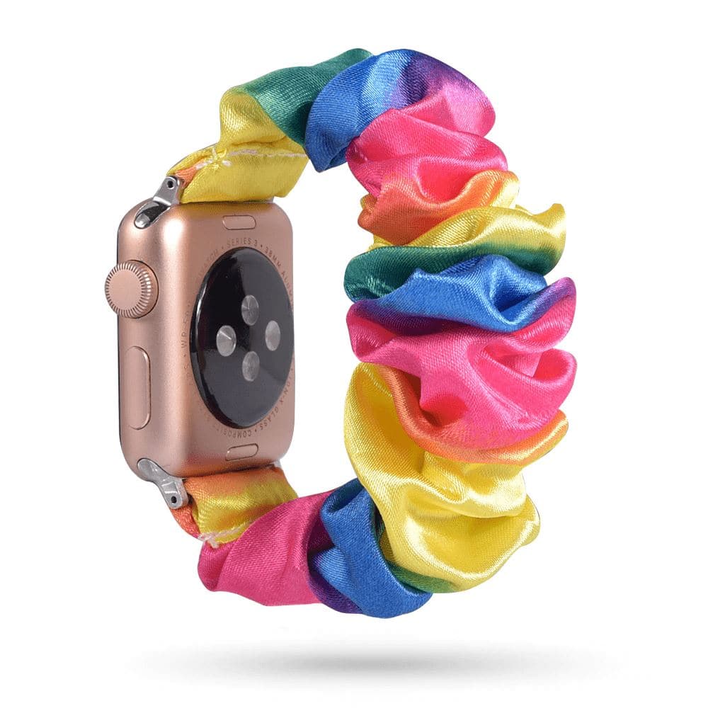 Garden Party scunchie apple watch bands 