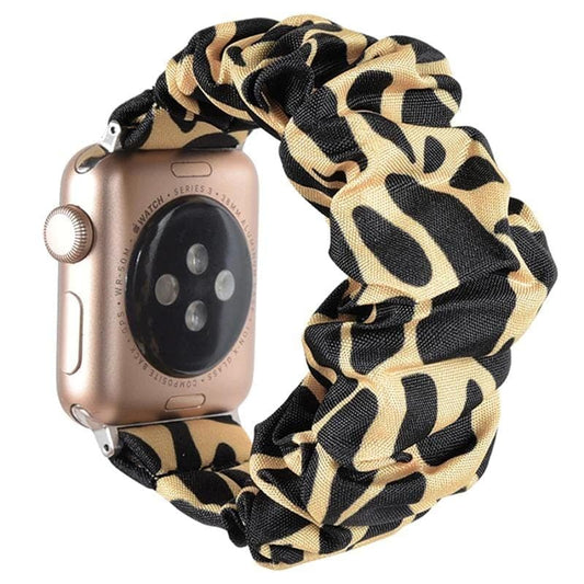 Golden Leopard scunchie apple watch bands 38mm or 40mm 