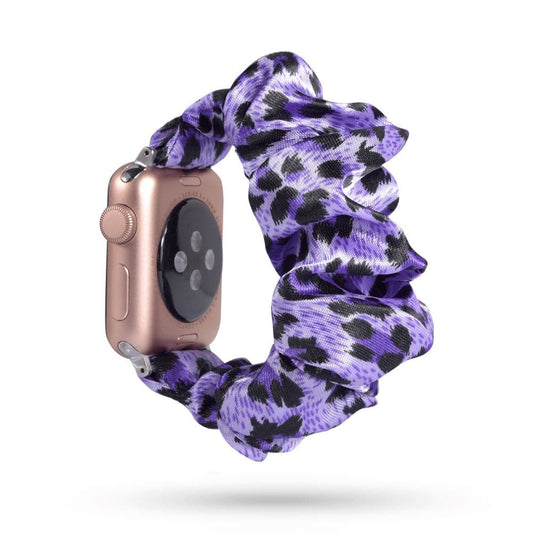 Neon Jungle scunchie apple watch bands 