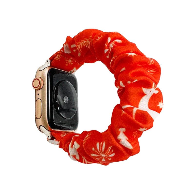 Rudolph Red Apple Watch Band Scrunchapples 38/40/41mm 