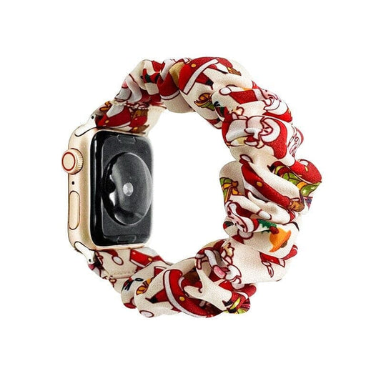 Santa Baby Apple Watch Band Scrunchapples 38/40/41mm 