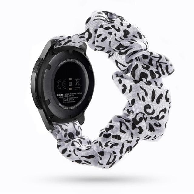 Scrunchie Band for Samsung & Garmin 25 Designs samsung Scunchapples United States White Tiger 22mm watch band